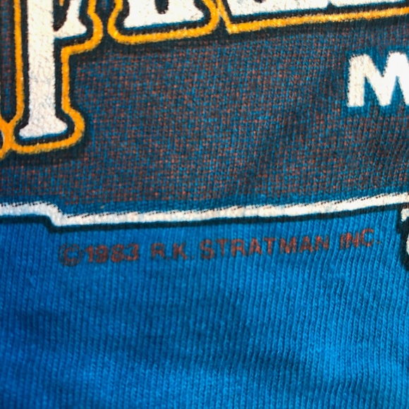 Vintage Rare 1983 Harley Davidson USA T Shirt
